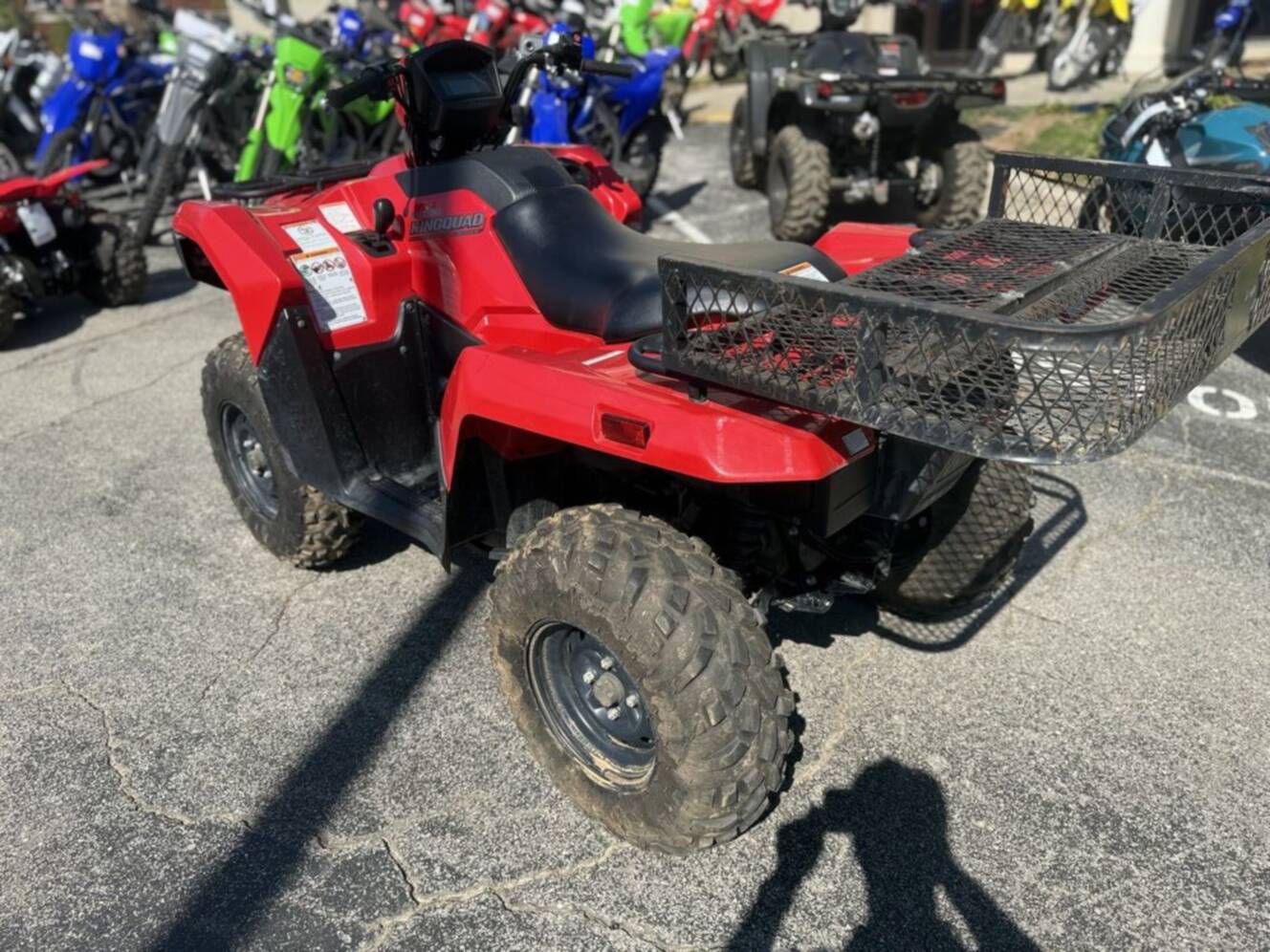 A photo of this 2021 Suzuki KingQuad 500 AXi