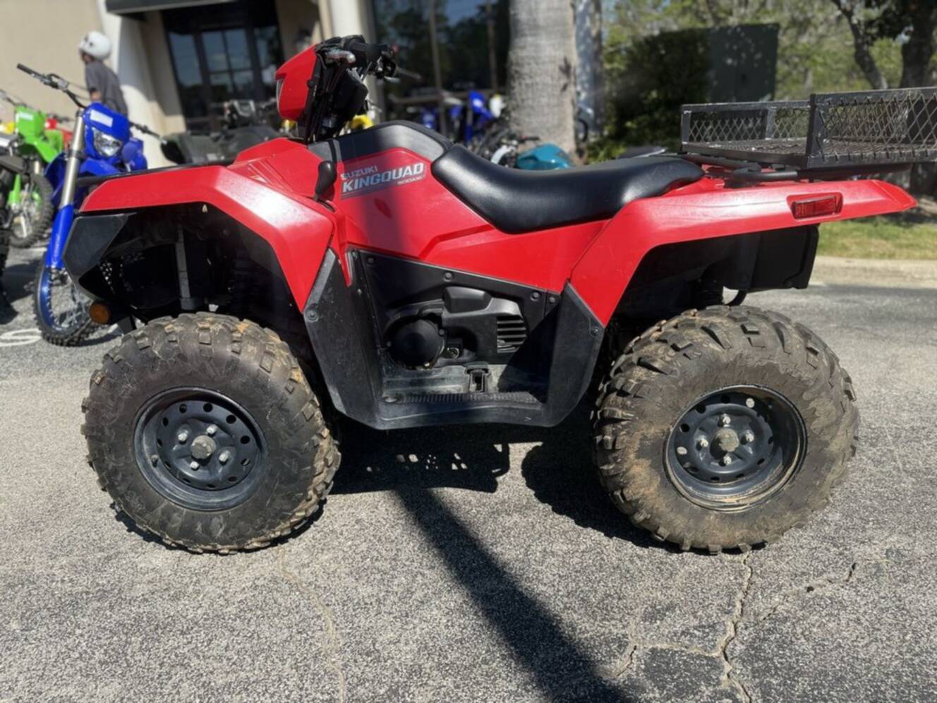 A photo of this 2021 Suzuki KingQuad 500 AXi