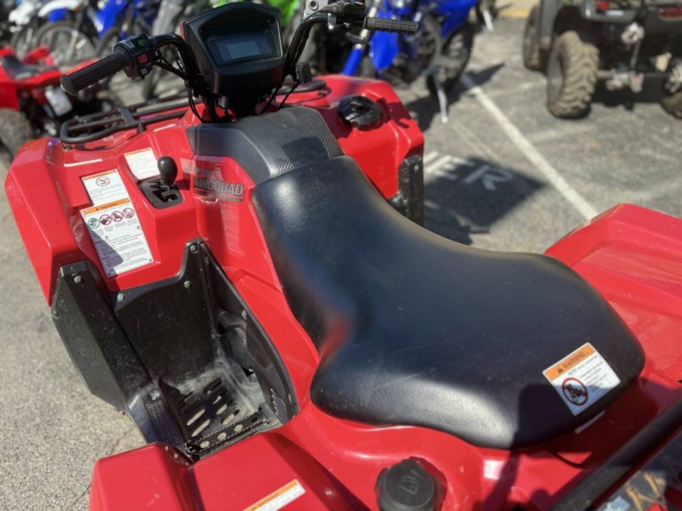 A photo of this 2021 Suzuki KingQuad 500 AXi