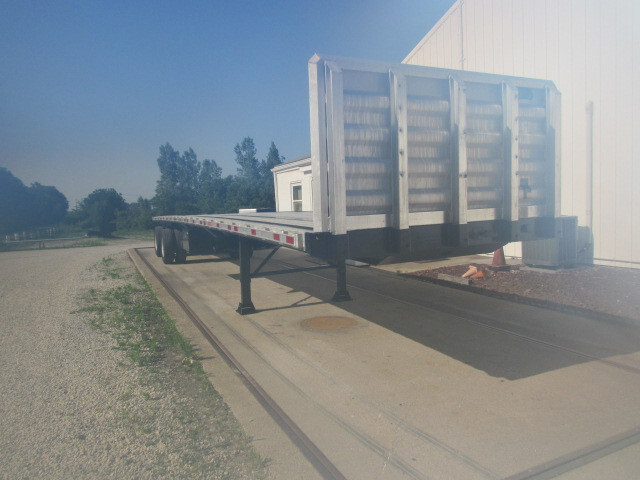 2015 GREAT DANE 48' X 102" Aluminum Combo Flatbed Moffett Trailer in Grabill, IN
