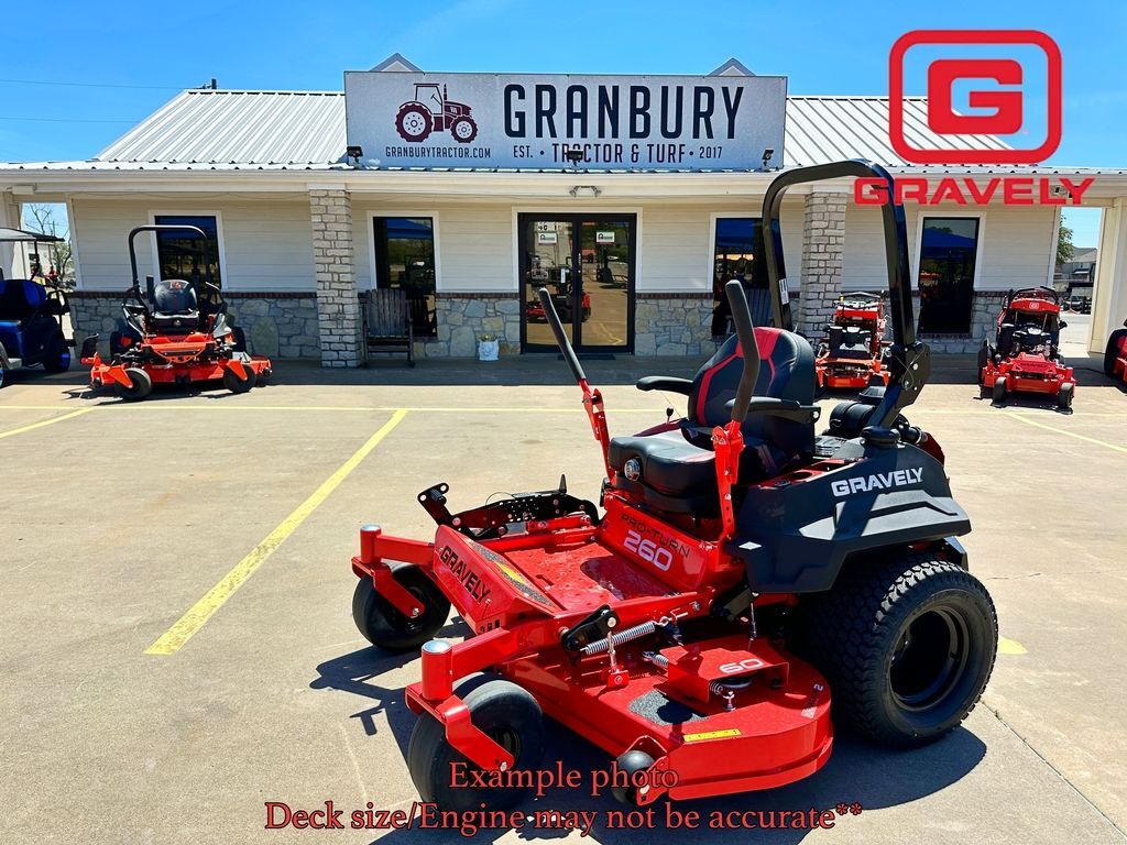 Gravely Pro Turn 260 Equipment For Sale - Gravely Pro Turn 260