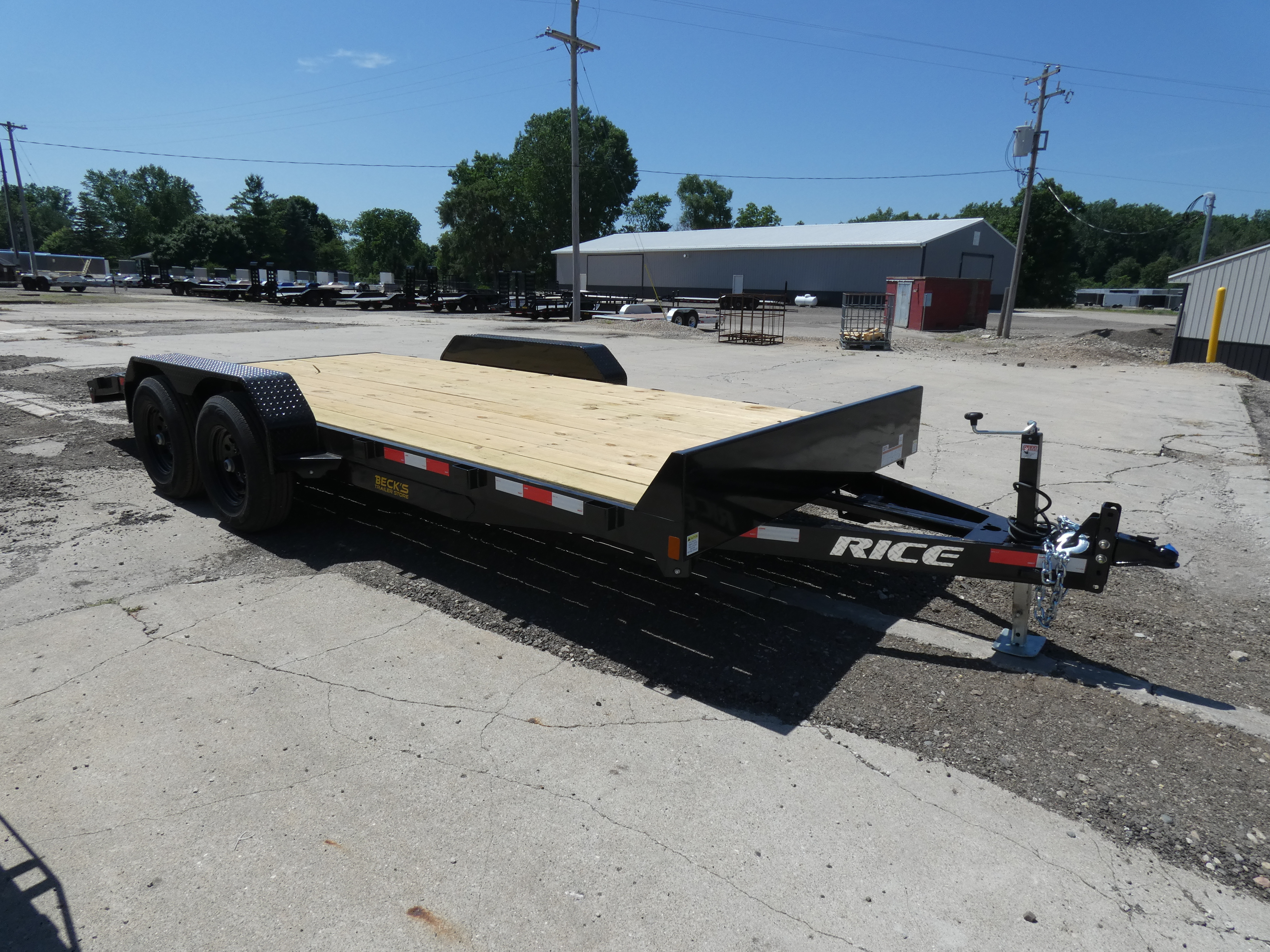 2027 Rice Trailers 7' x 18' Open Car Hauler - Flexible Financing Options in Saint Johns, MI