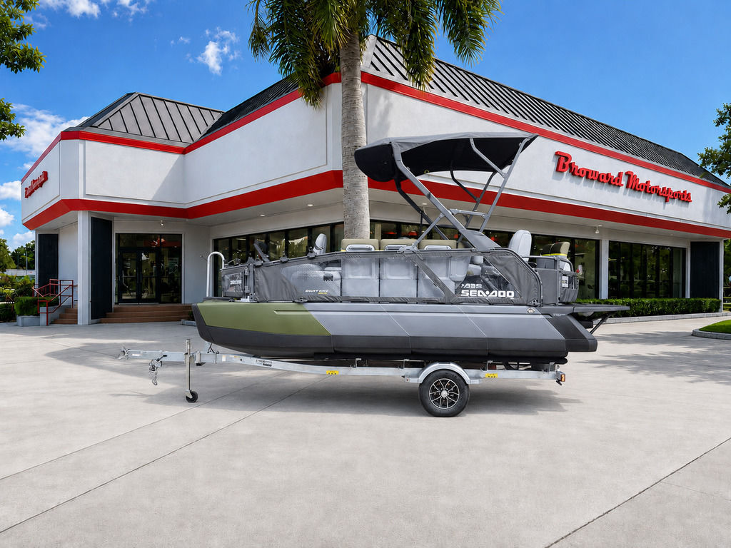 2025 Sea-Doo Switch Fish 18 - 170 hp Galvanized 19 - 170 HP in West Palm Beach, FL