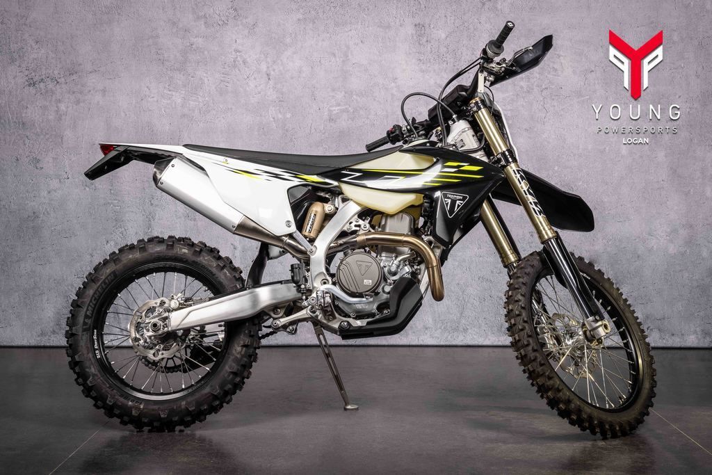 2026 Triumph TF 450-E Jet Black/Pure White 450-E in Logan, UT