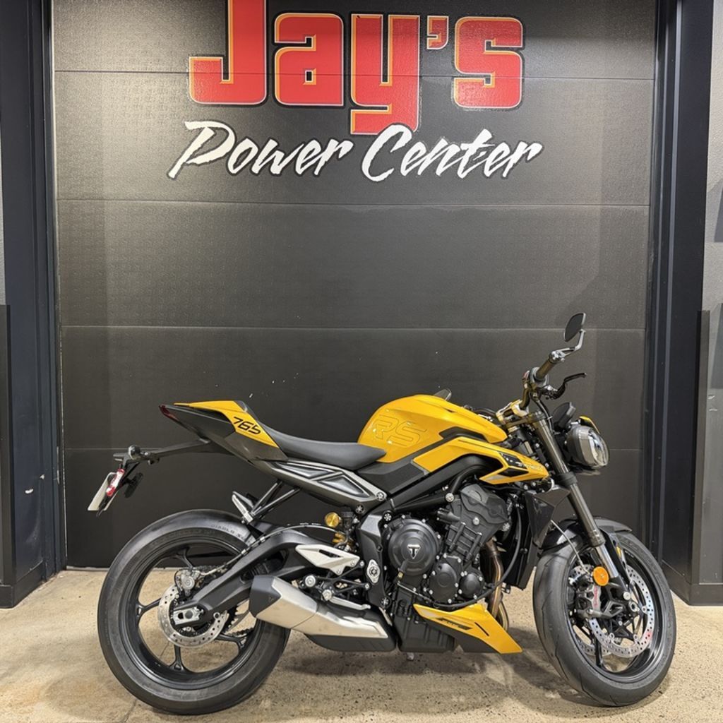 2026 Triumph Street Triple 765 RS Cosmic Yellow RS in Reedsburg, WI