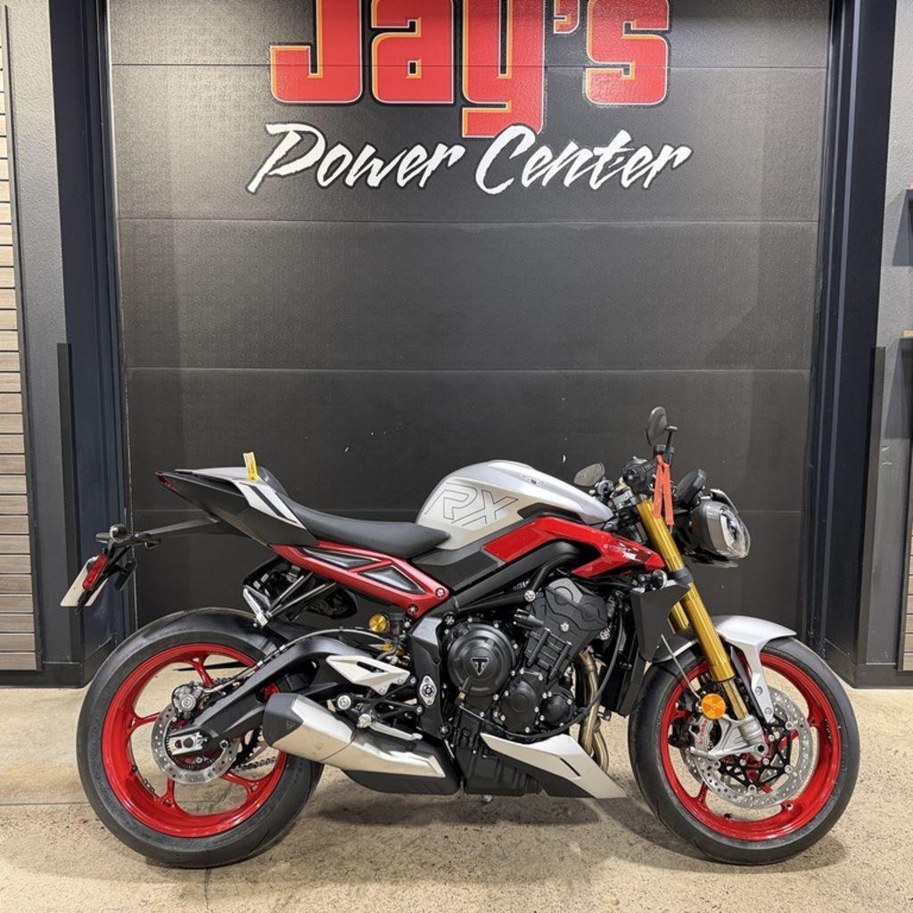 2026 Triumph Street Triple 765 RX RX in Reedsburg, WI