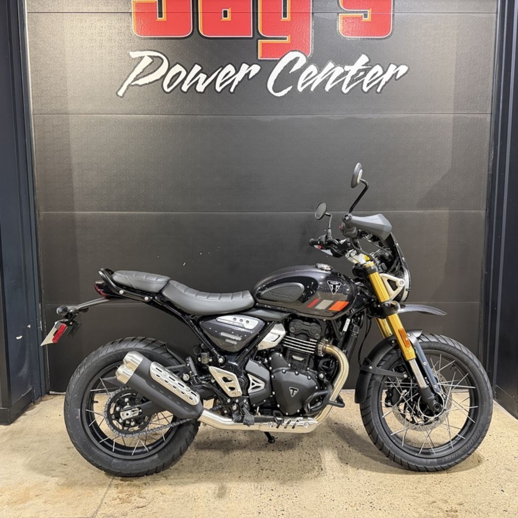 2026 Triumph Scrambler 400 XC Storm Grey 400 XC in Reedsburg, WI