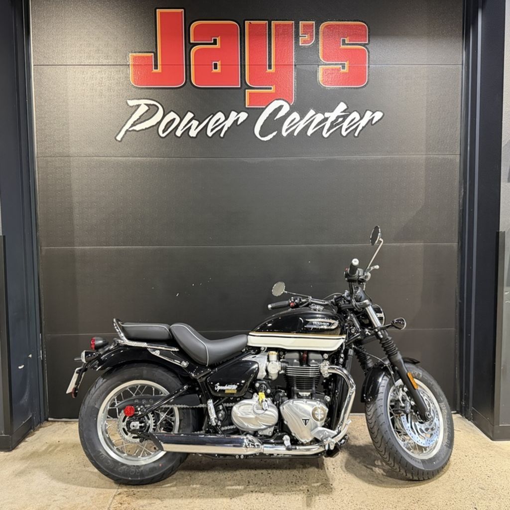 2026 Triumph Bonneville Speedmaster Sapphire Black BASE in Reedsburg, WI
