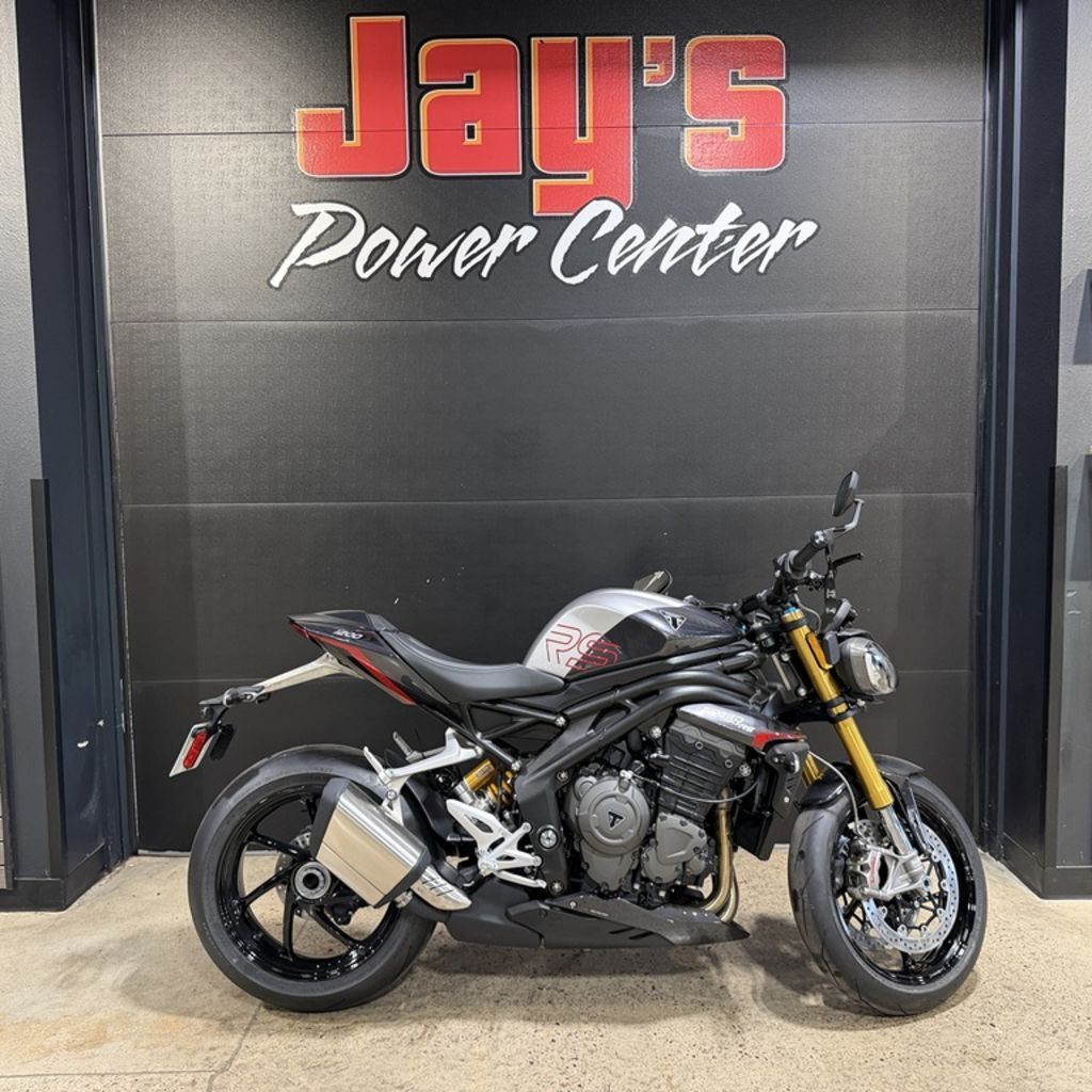 2026 Triumph Speed Triple 1200 RS Granite/Diablo Red 1200 RR BREITLING LIMITED EDITION in Reedsburg, WI