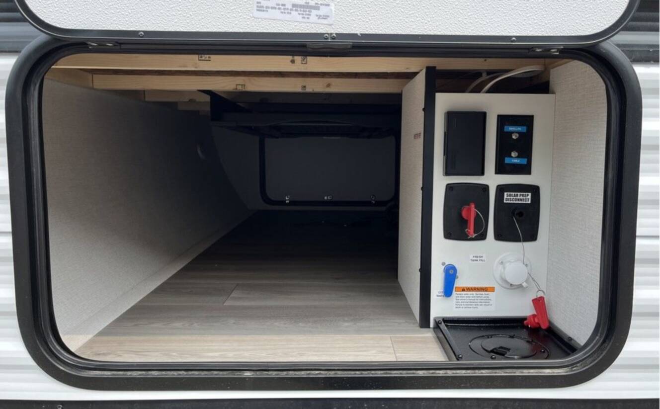 A photo of this 2026 Grand Design Transcend Xplor 26BHX