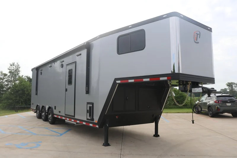 2026 INTECH TRAILERS 8.5 X 36' Gooseneck Icon LOADED Race Trailer in Henderson, CO