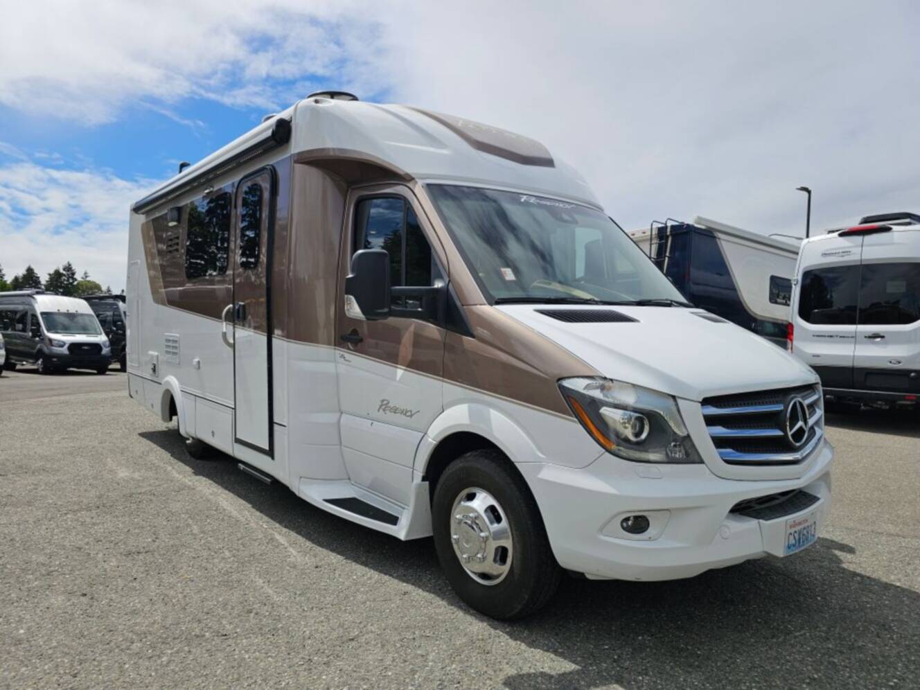 A photo of this 2019 Regency Rv Ultra Brougham 25MB