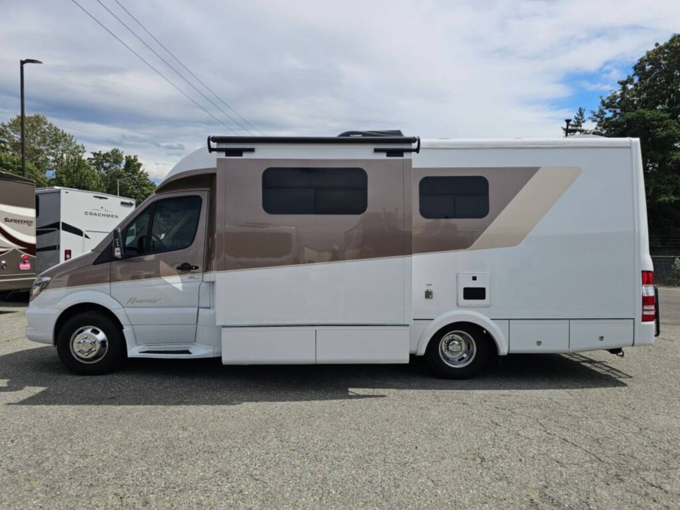 A photo of this 2019 Regency Rv Ultra Brougham 25MB