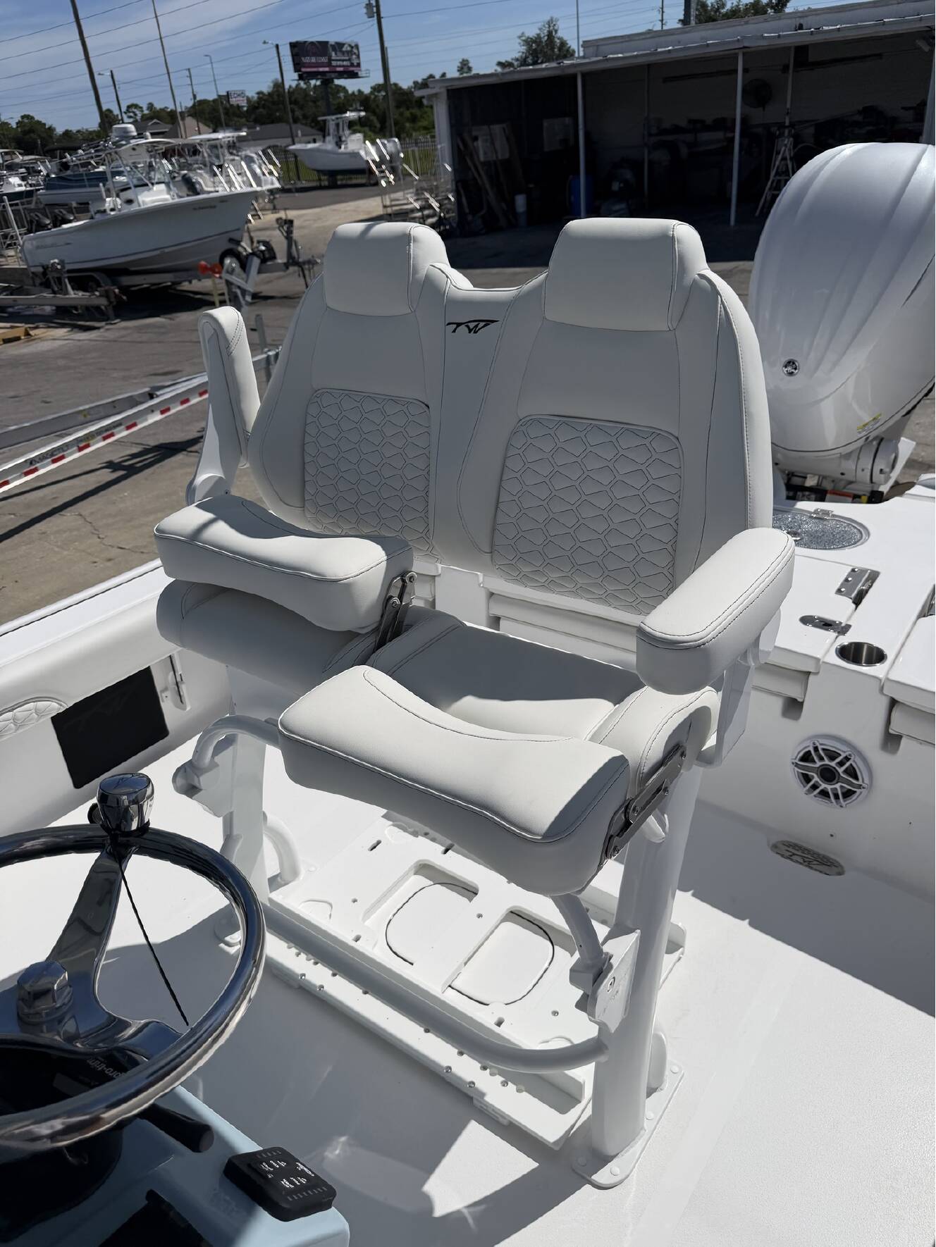 A photo of this 2027 Tidewater (#CB128) 2500 CAROLINA BAY - SEA SPRAY