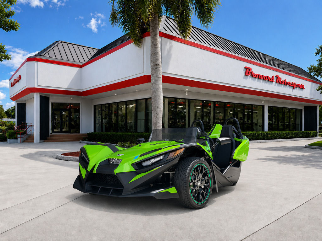2025 Polaris Slingshot® Slingshot® SL AutoDrive Liquid Lime SL in West Palm Beach, FL