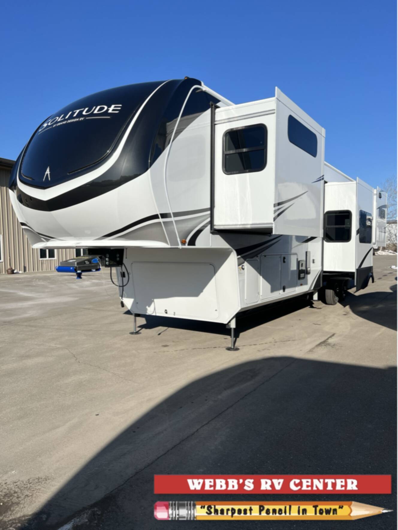 A photo of this 2025 Grand Design Solitude 390RK