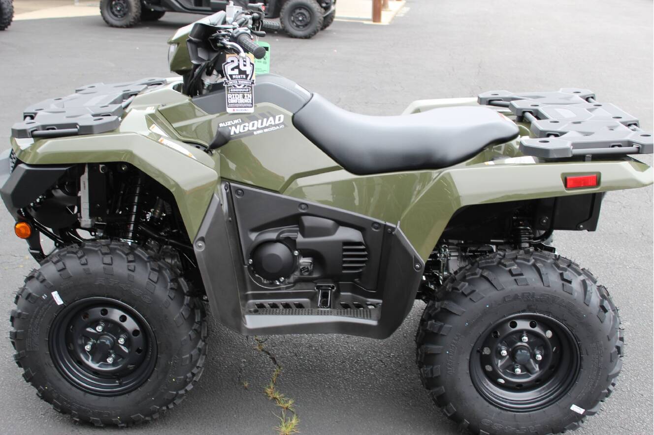 A photo of this 2026 Suzuki KingQuad 500AXi Power Steering