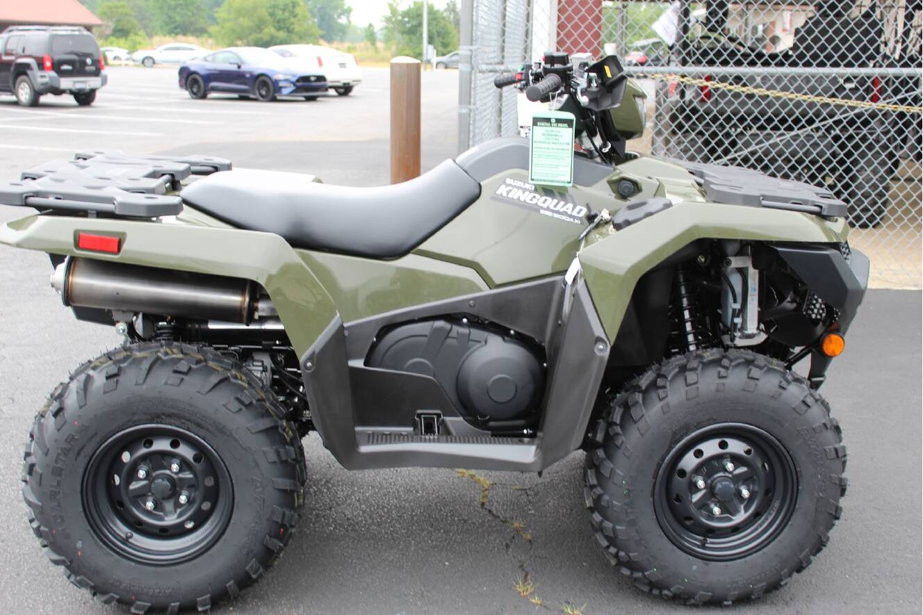 A photo of this 2026 Suzuki KingQuad 500AXi Power Steering