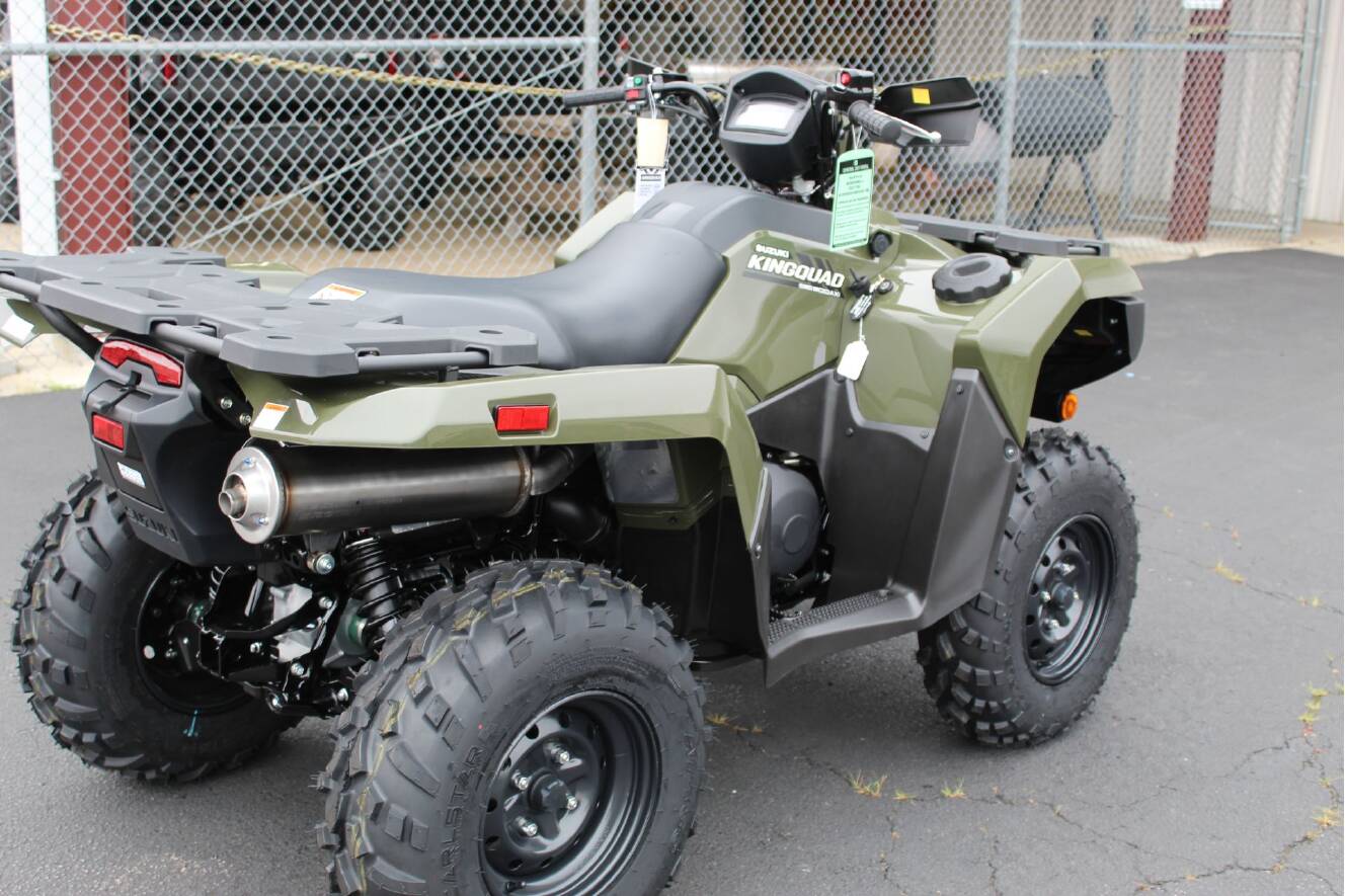 A photo of this 2026 Suzuki KingQuad 500AXi Power Steering