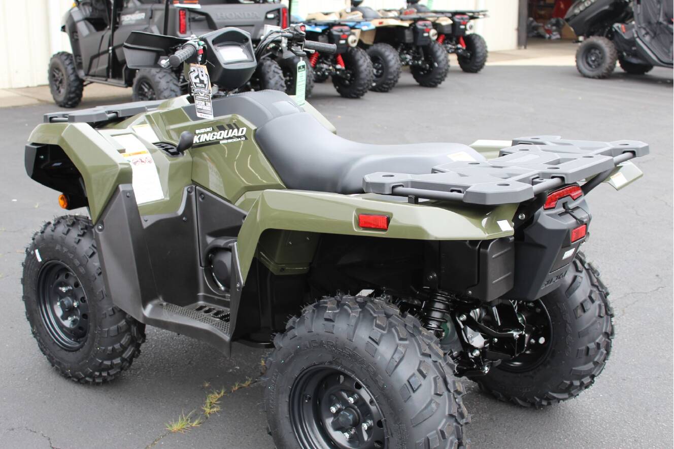 A photo of this 2026 Suzuki KingQuad 500AXi Power Steering
