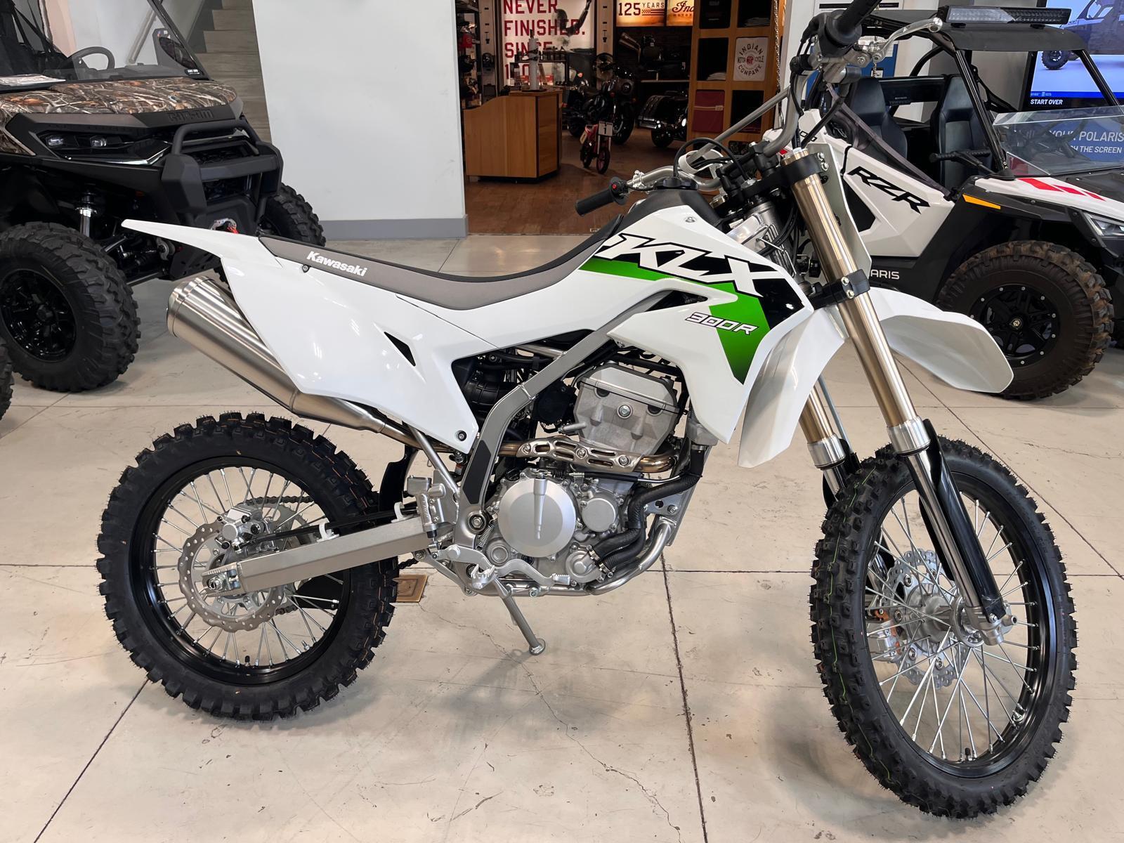 2026 Kawasaki KLX300R Bright White 300R in Laredo, TX
