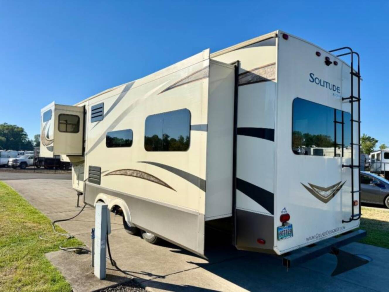 A photo of this 2018 Grand Design Solitude 310GK
