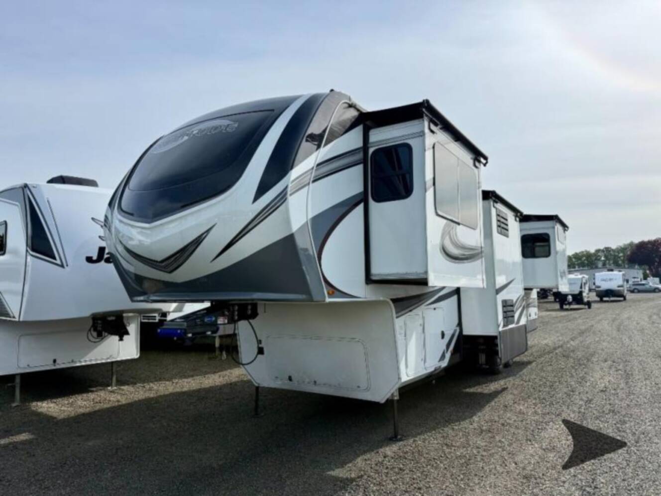 A photo of this 2022 Grand Design Solitude 346FLS