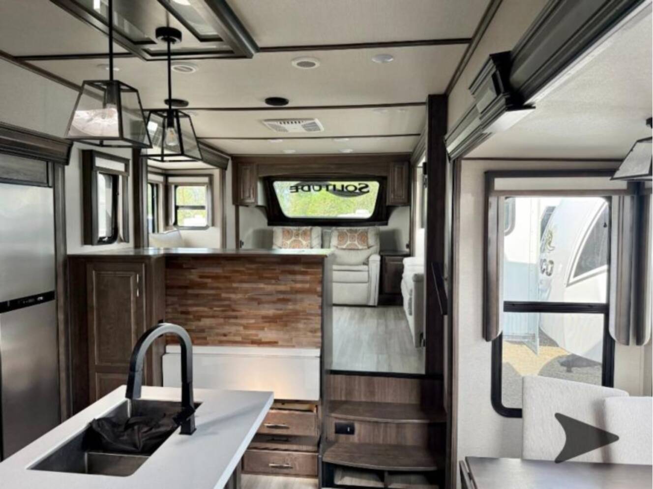 A photo of this 2022 Grand Design Solitude 346FLS