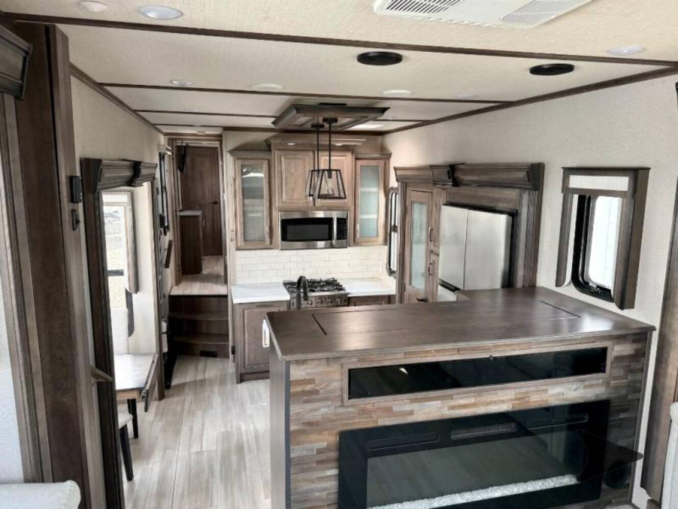 A photo of this 2022 Grand Design Solitude 346FLS