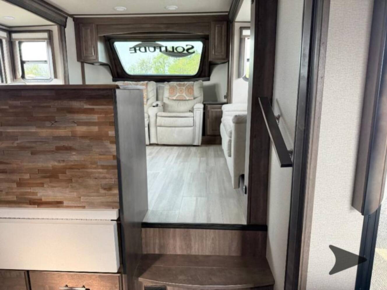 A photo of this 2022 Grand Design Solitude 346FLS