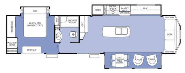 2015 Forest River Rv Cedar Creek Cottage 40CCK in fort pierce FL