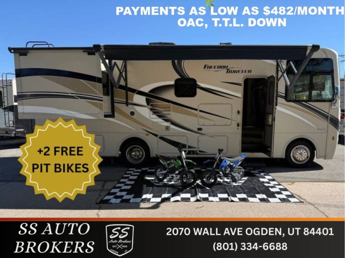 A photo of this 2019 Thor Motor Coach Freedom Traveler A27