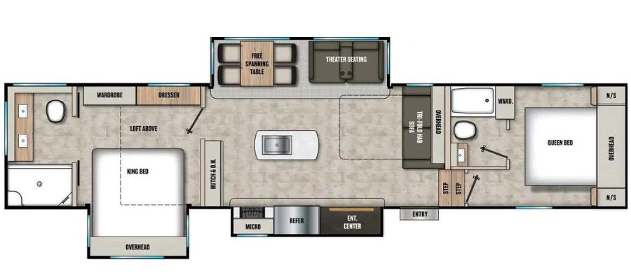 2027 Coachmen Chaparral 381DBL in delaware OH
