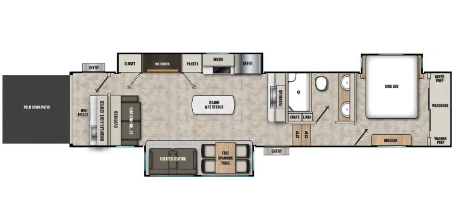 2027 Coachmen Chaparral 389DEK in delaware OH