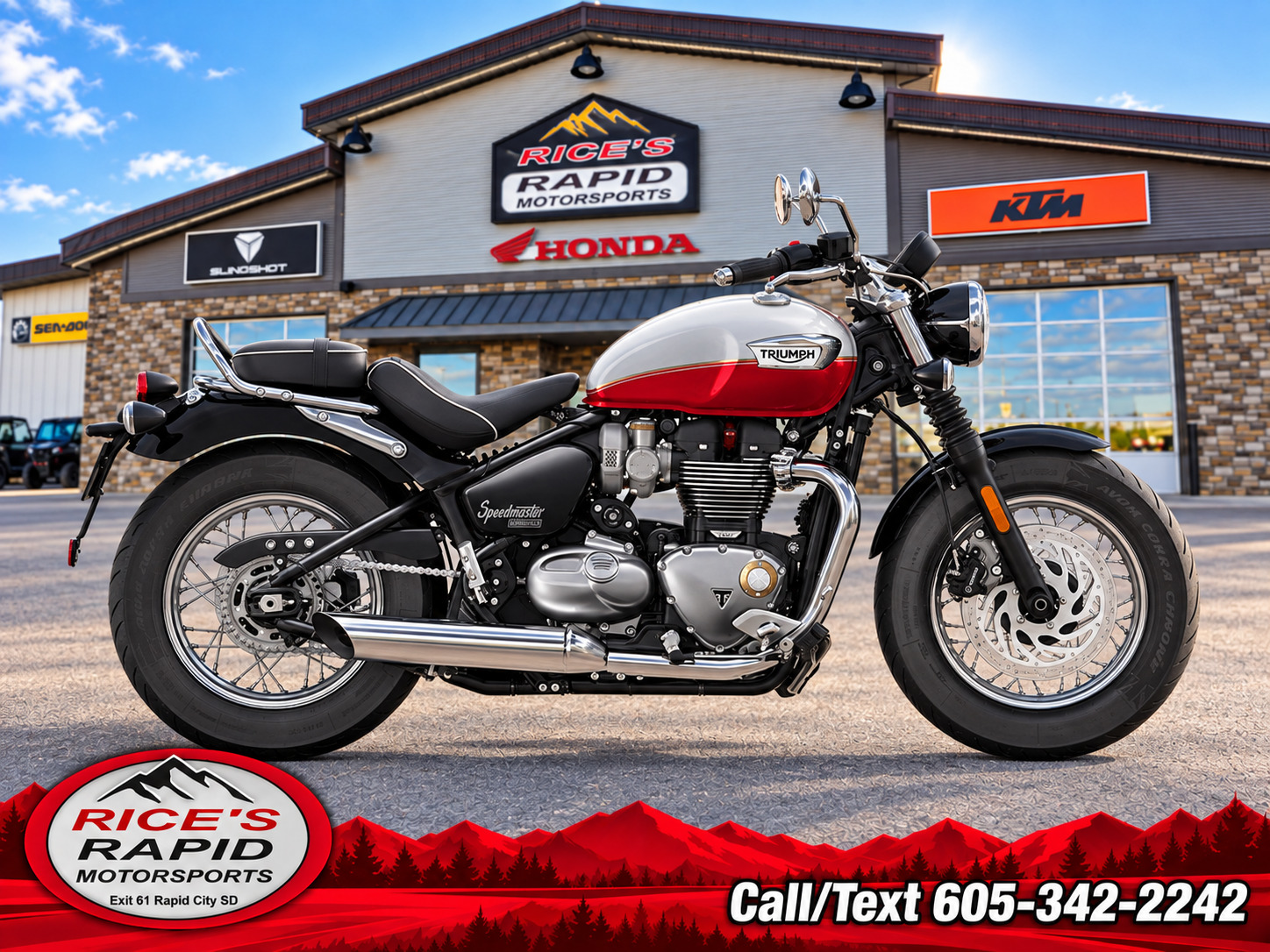 2025 Triumph Bonneville Speedmaster BASE in Rapid City, SD