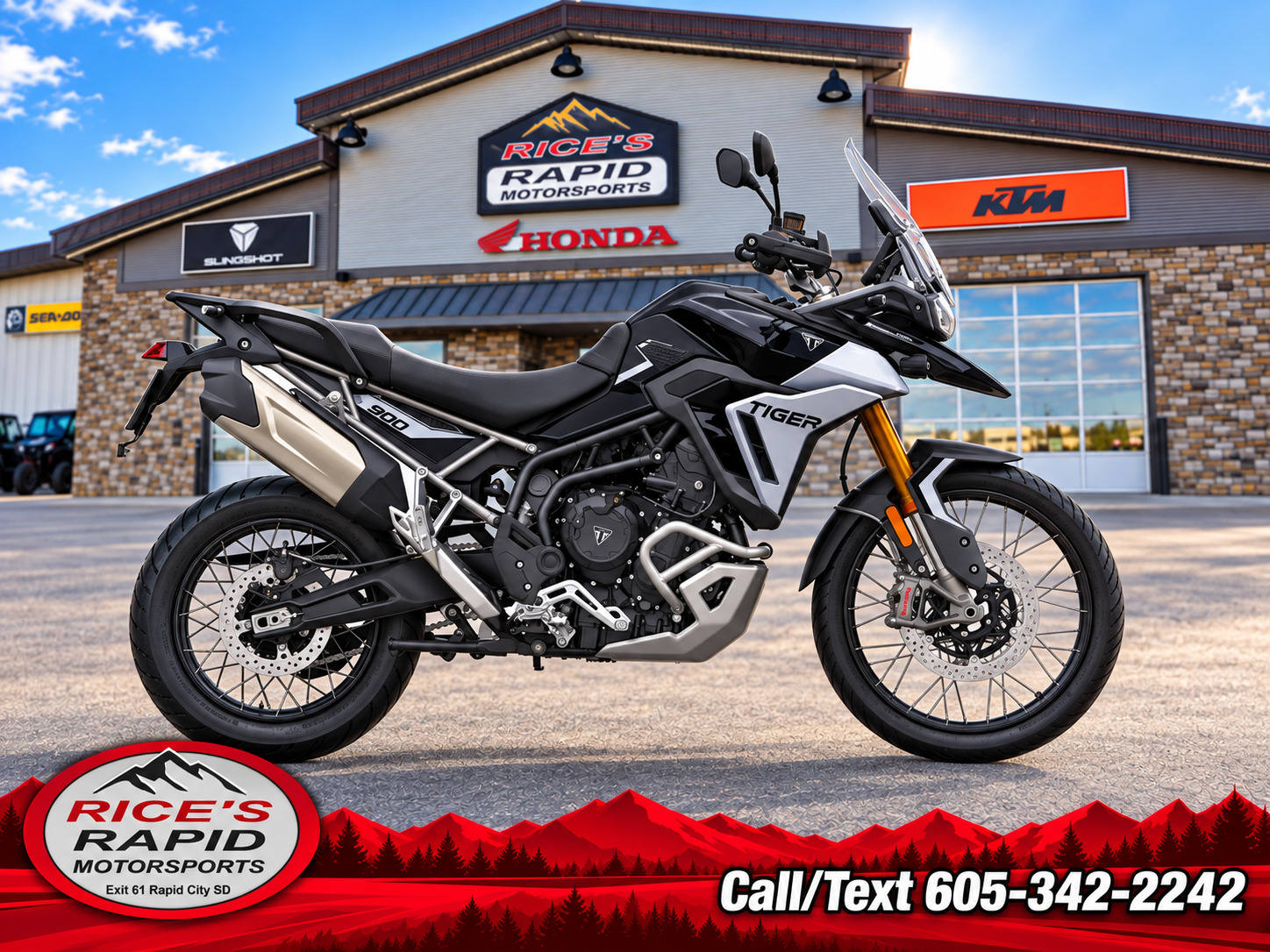 2025 Triumph Tiger 900 Rally Pro 900 RALLY PRO in Rapid City, SD