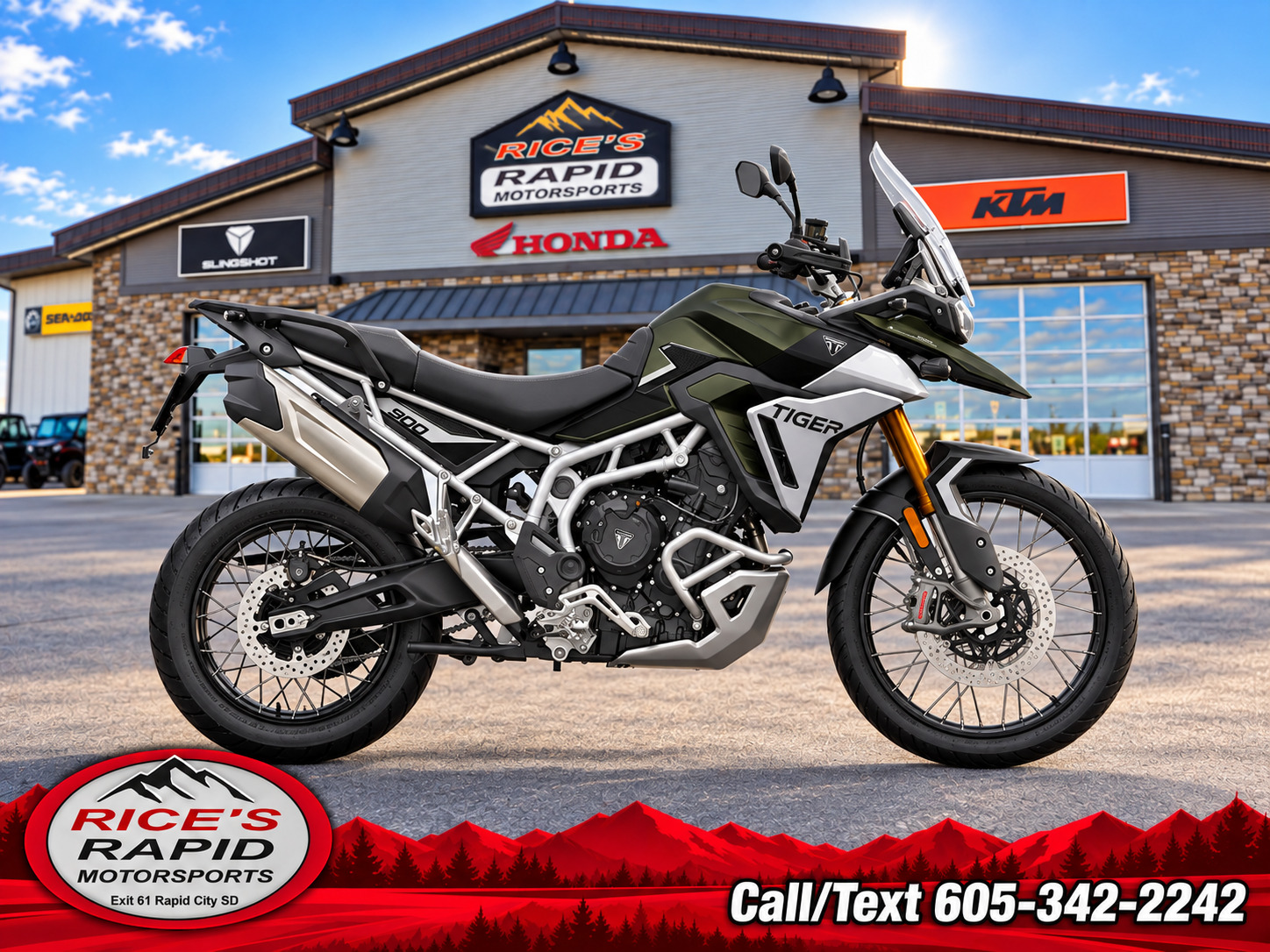 2025 Triumph Tiger 900 Rally Pro 900 RALLY PRO in Rapid City, SD