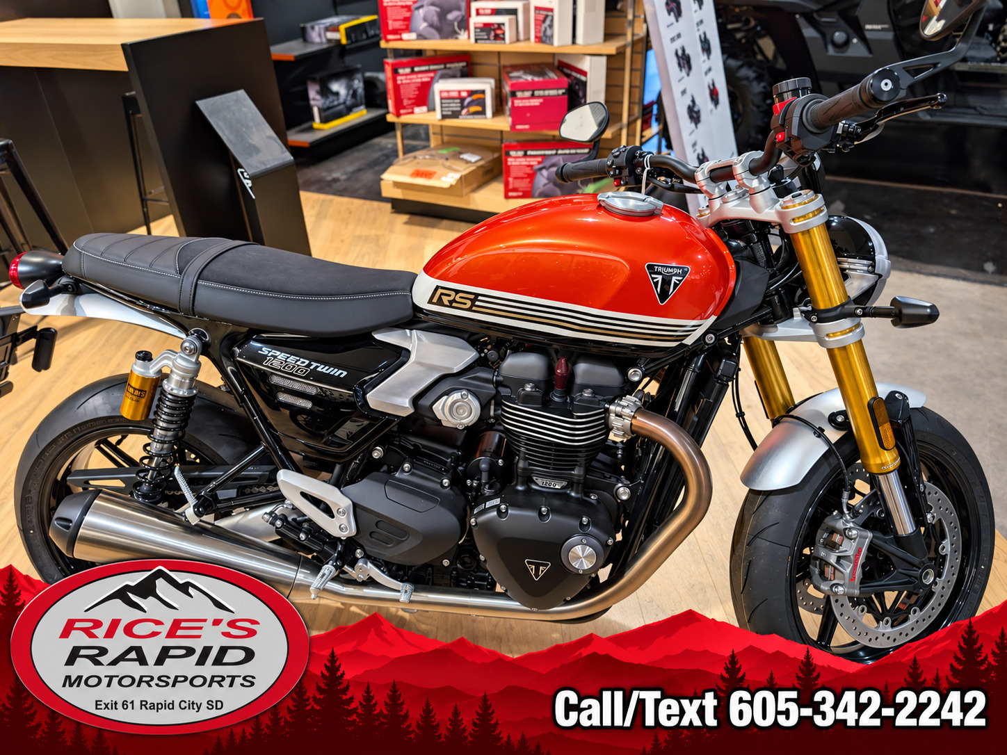 2025 Triumph Speed Twin 1200 RS BASE in Rapid City, SD