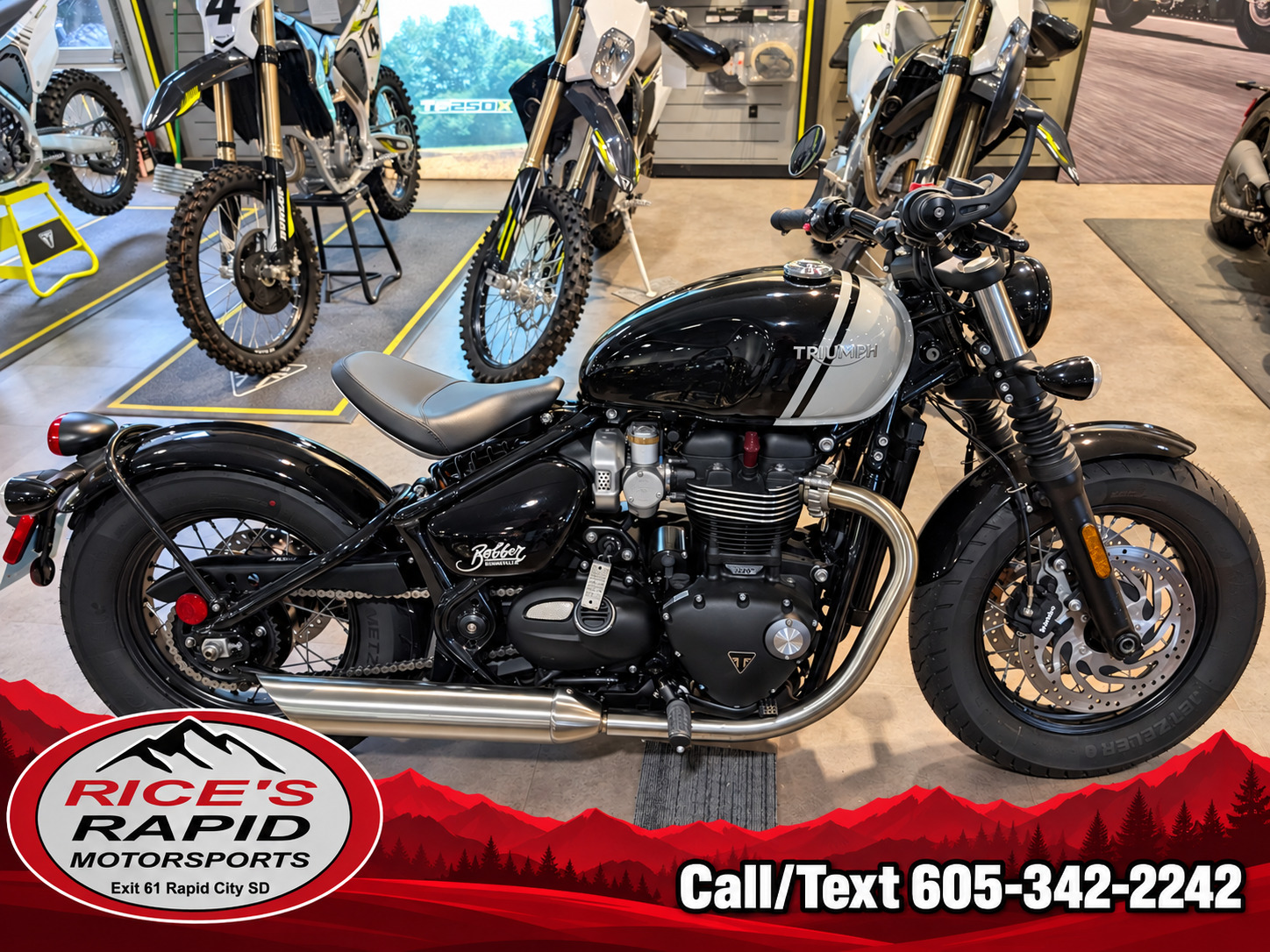 2025 Triumph Bonneville Bobber BASE in Rapid City, SD