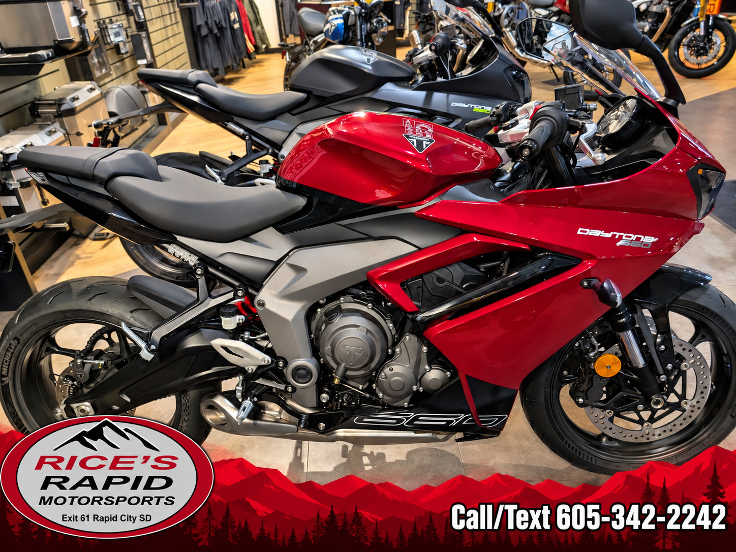 2025 Triumph Daytona 660 660 in Rapid City, SD