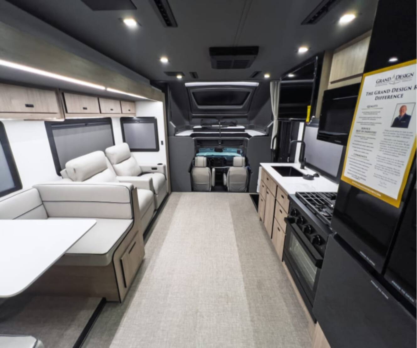 A photo of this 2027 Grand Design LINEAGE SERIES F 31ZW-FBP
