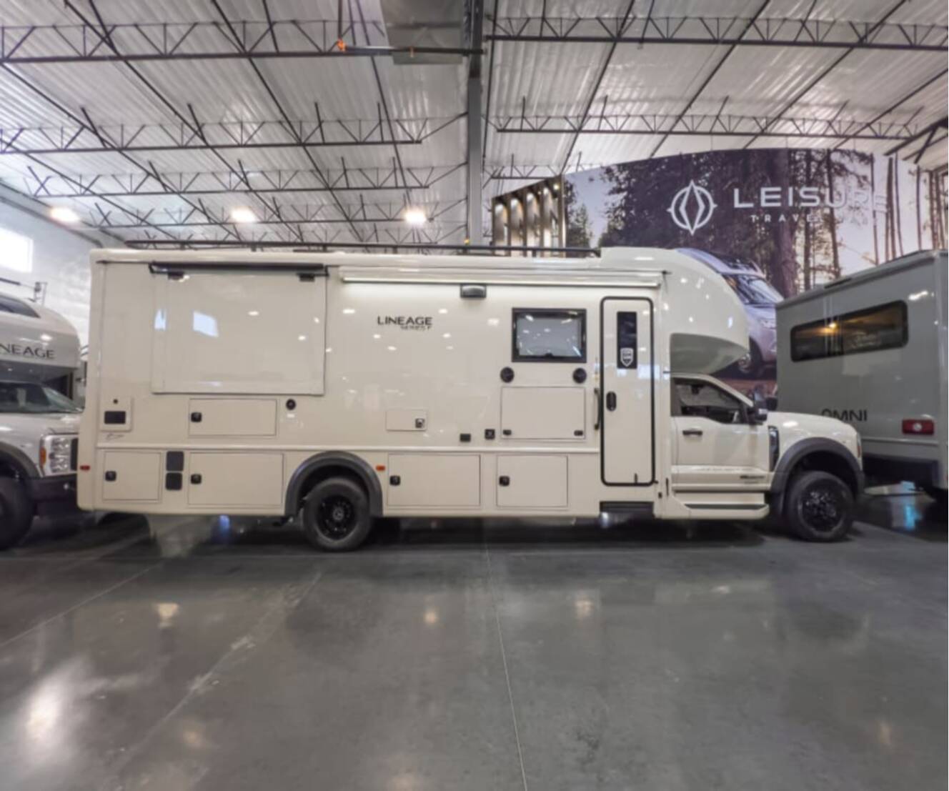 A photo of this 2027 Grand Design LINEAGE SERIES F 31ZW-FBP
