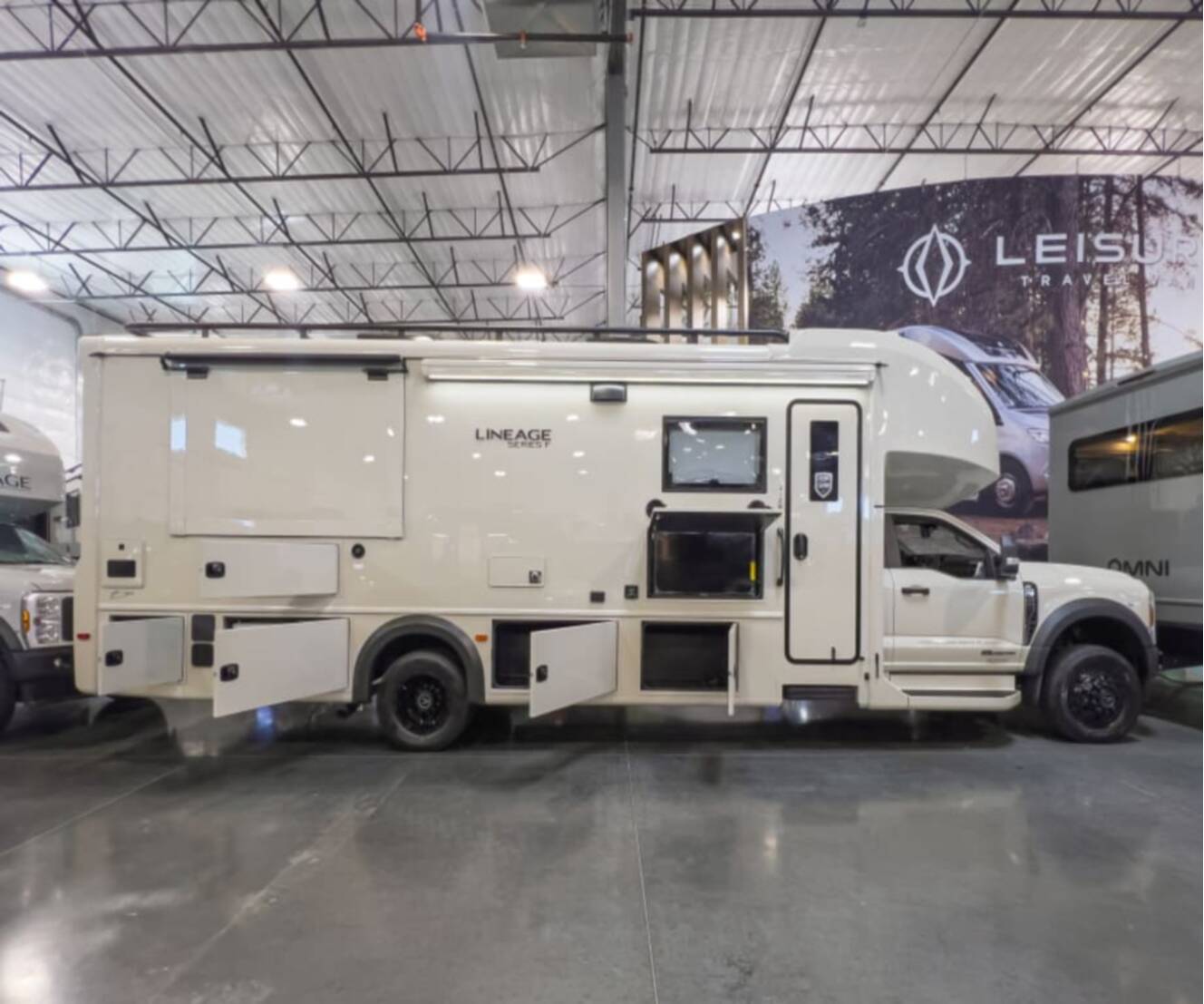 A photo of this 2027 Grand Design LINEAGE SERIES F 31ZW-FBP