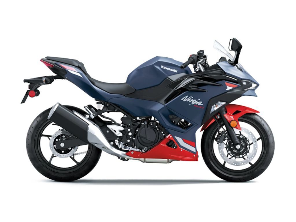 2026 Kawasaki Ninja® 500 ABS Metallic Matte Twilight Blue ABS in St. Charles, MO