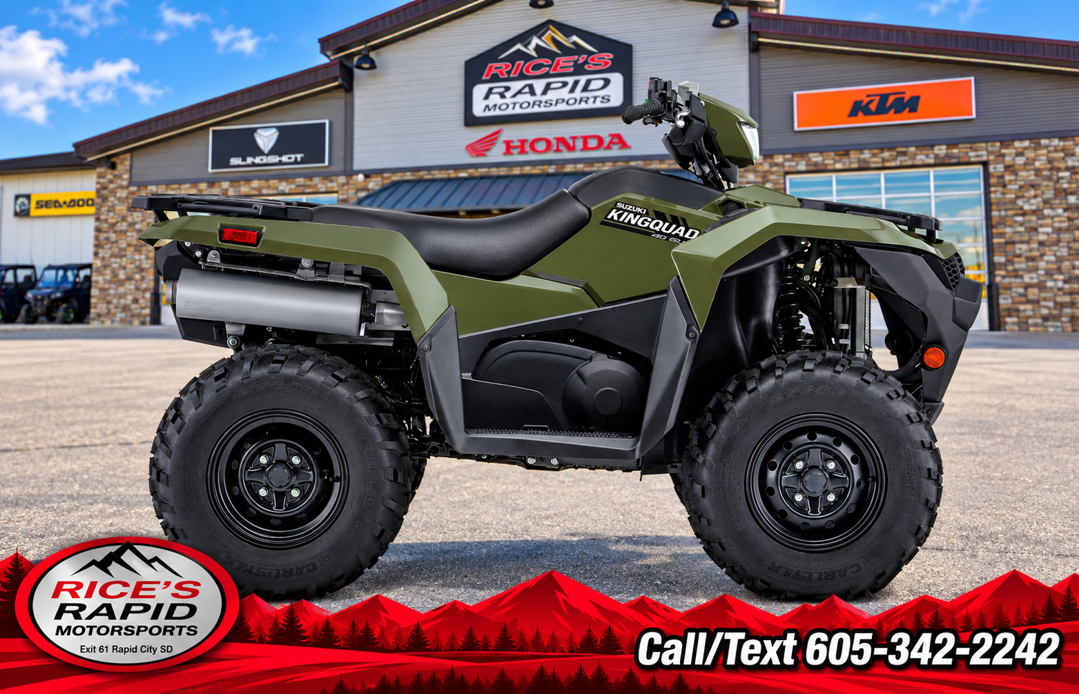 2026 Suzuki KingQuad 750AXi Power Steering in rapid city SD