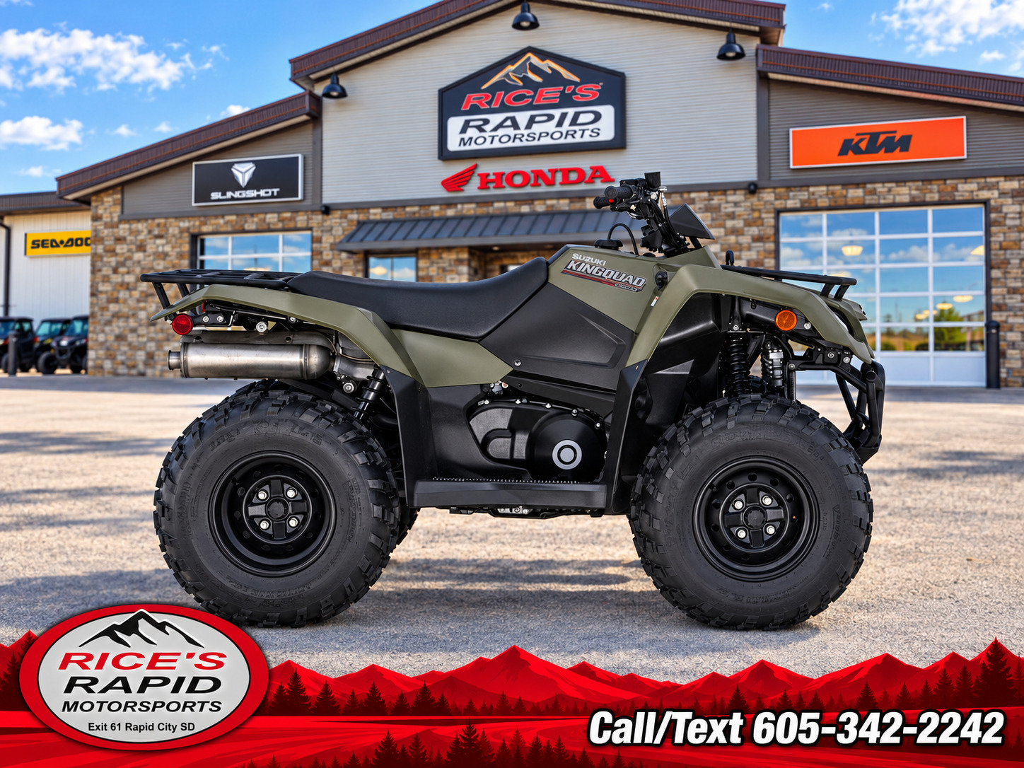 2026 Suzuki KingQuad 400ASi in rapid city SD