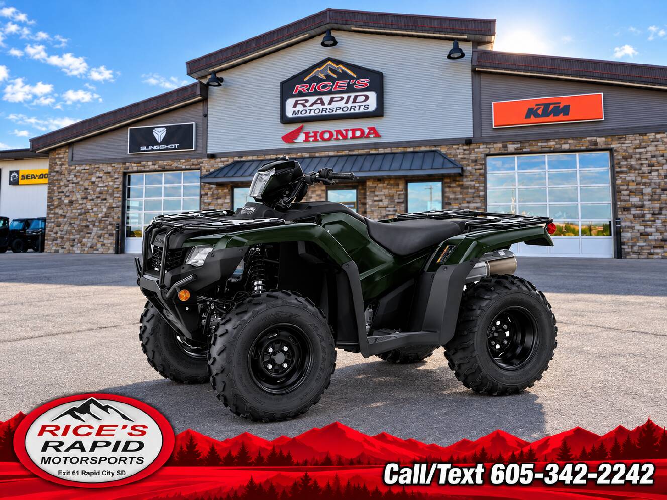 A photo of this 2026 Honda FourTrax Foreman 4x4