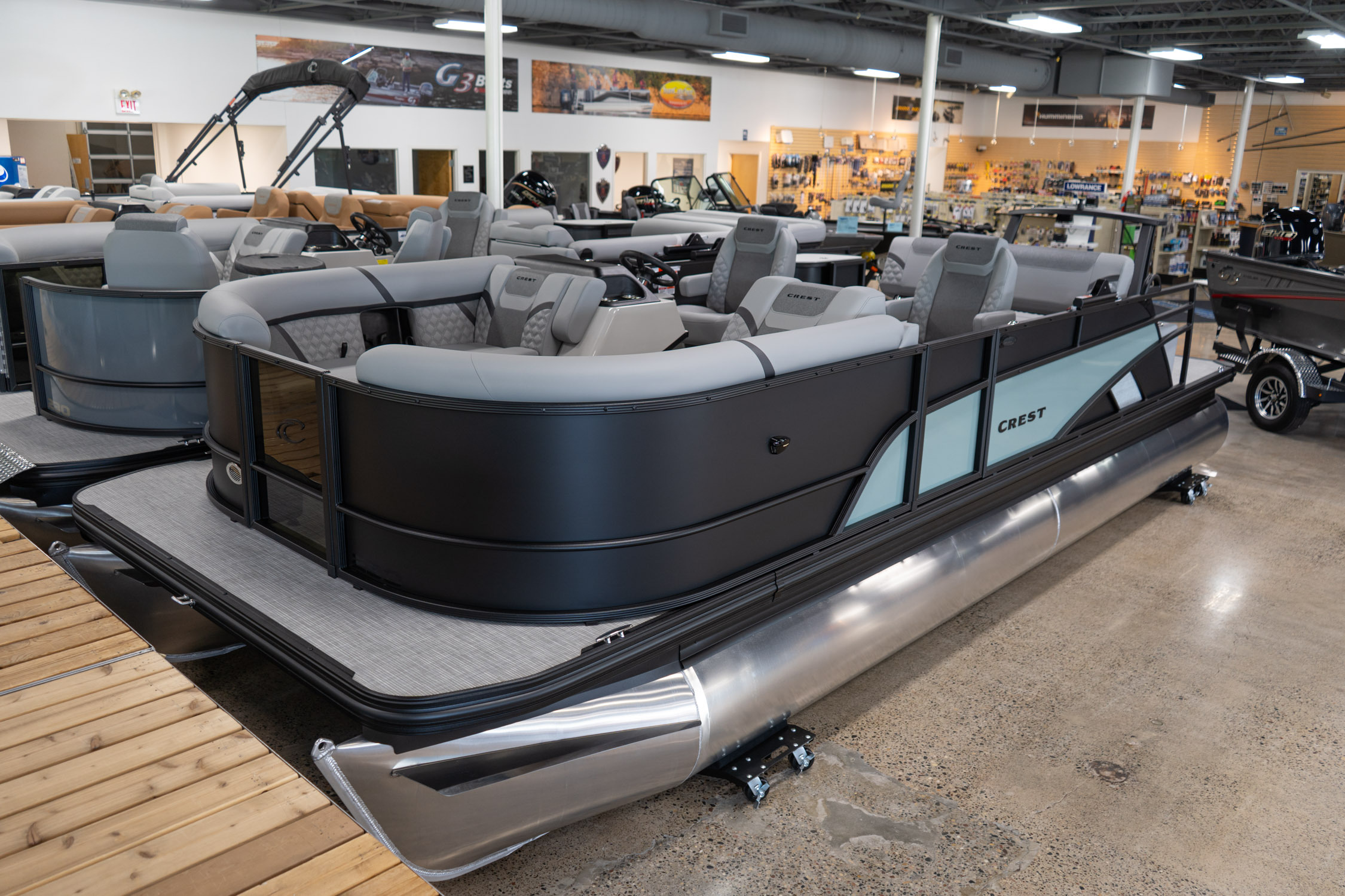 2027 Crest Pontoons Conquest 230 SLSC 250 in minneapolis MN