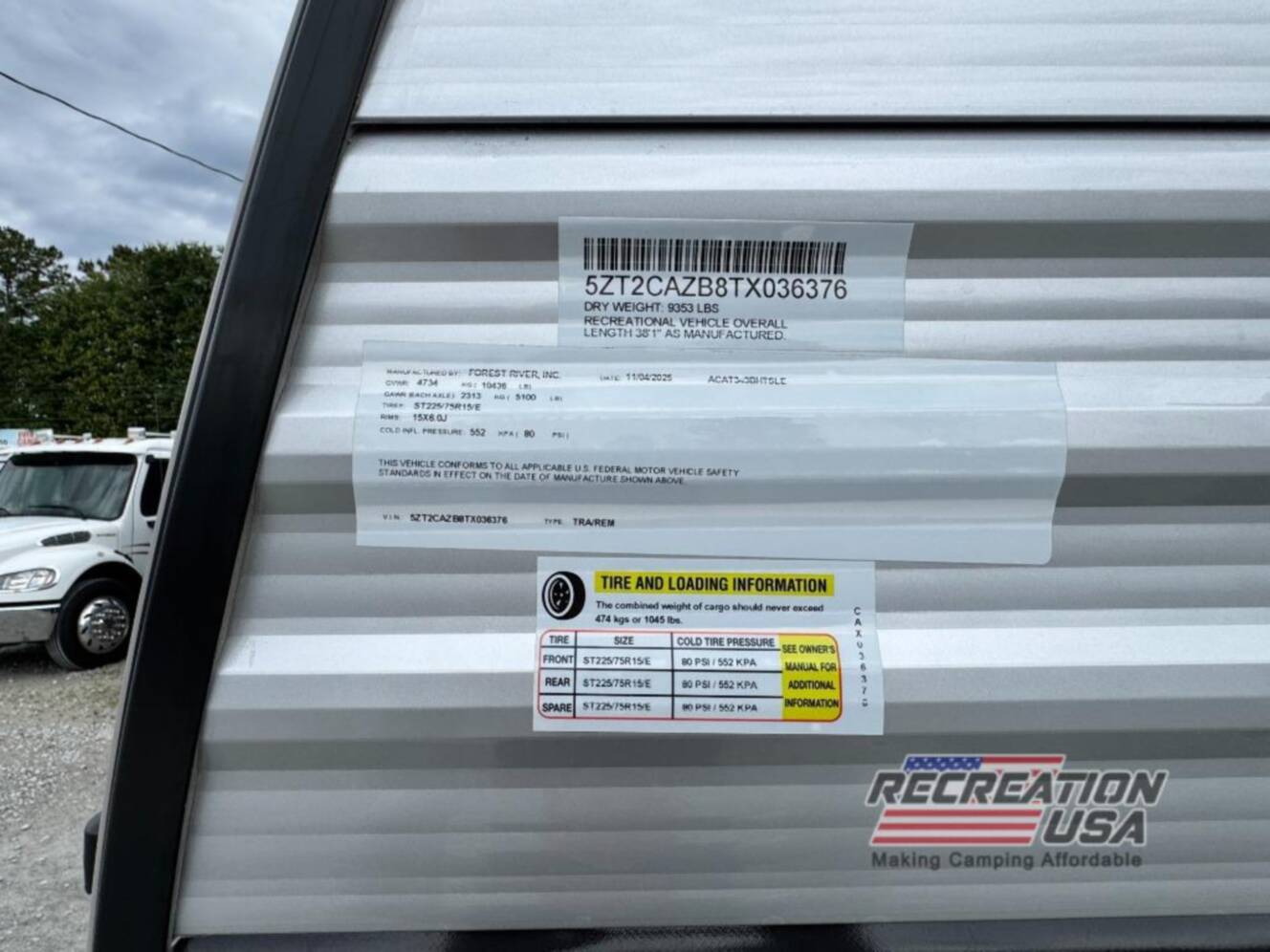 A photo of this 2026 Coachmen Rv Catalina Legacy Edition 343BHTS