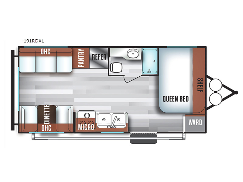 2018 Forest River Rv Salem Cruise Lite 191RDXL in grants pass OR